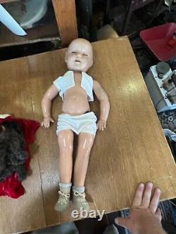 Vintage Ideal Toys Shirley Temple 26 Inch Doll Loose Stringing