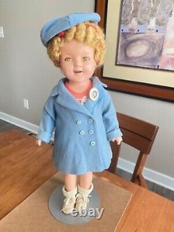 Vintage Rare 1939 Ideal Composition Shirley Temple Doll 22