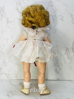 Vintage Rare Composition 18 Shirley Temple Doll
