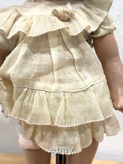 Vintage Rare Early 15 Shirley Temple Composition Sleepy Eye Doll Marked 16 USA