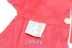 Vintage Red Shirley Temple Scotty Dress Tagged for a Composition Doll