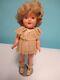 Vintage Shirley Temple 11 Composition Doll A/o Tagged Dress Tlc