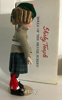 Vintage Shirley Temple 14 Wee Willie Winkie Danbury Mint 1986 Scotland Kilt