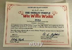Vintage Shirley Temple 14 Wee Willie Winkie Danbury Mint 1986 Scotland Kilt