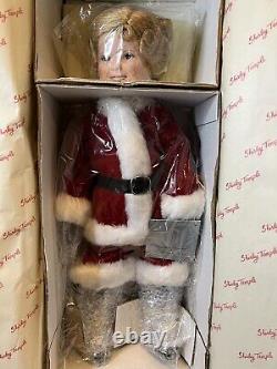 Vintage Shirley Temple Christmas Doll Collection Lot Of 3