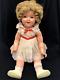 Vintage Shirley Temple Composition Doll With Dress, Clothes Blue Sleepy Eyes, 22