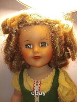 Vintage Shirley Temple Doll As Heidi ST-15-N Ideal 1957+ 14