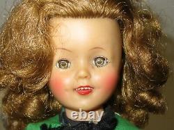 Vintage Shirley Temple Doll, Clothes, and Box Ideal Doll ST-12