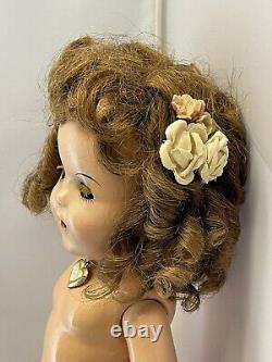 Vintage Shirley Temple Doll Flirty Eyes 15 Tall