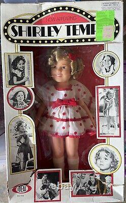 Vintage Shirley Temple Doll Ideal 1125 New In The Box Condition See Pictures