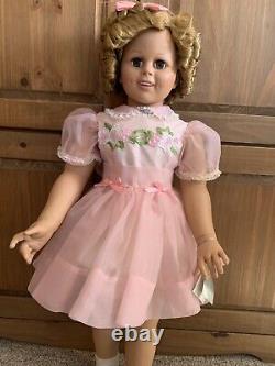 Vintage Shirley Temple Doll, The Danbury Mint, Life Size 33 Tall