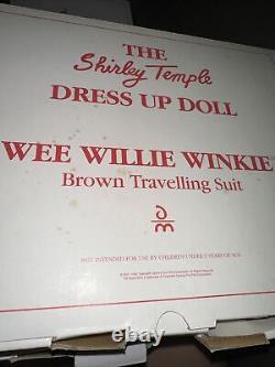 Vintage Shirley Temple Dolls 14& 17 & Outfits