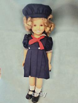 Vintage? Shirley Temple Dress-Up Doll2 Extra Outfits? EXC