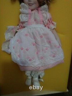 Vintage Shirley Temple Limited Edition Porcelain Doll Ideal 16 1982 with box