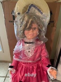 Vintage Shirley Temple Playpal Doll Vinyl Mint In Box Little Colonel 35