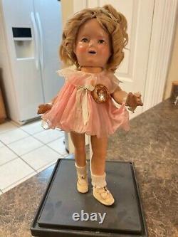 Vintage Shirley Temple composition doll circa 1935