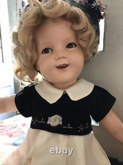 Vintage composition ideal shirley temple dolls