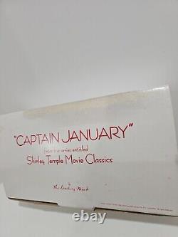 Vintage danbury mint 10 shirley temple doll captain january SEE DESCRIPTION