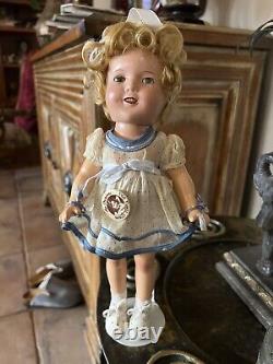 Vintage ideal shirley temple doll 1920's
