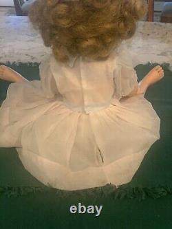 Vintage ideal shirley temple doll 1950s Flirty Eyes