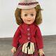 Vntg Shirley Temple Wee Willie Winkie 12 Doll Rare Red Coat Variation 50s Ideal