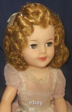 Vtg IDEAL ST-17-1 SHIRLEY TEMPLE 17 Withdoll Pin 1950s FOLLOW ME EYES ORIG Acces
