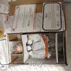 Vtg. Shirley Temple Doll LOT Ideal Toy and Novelty Co. & Danbury Mint Original